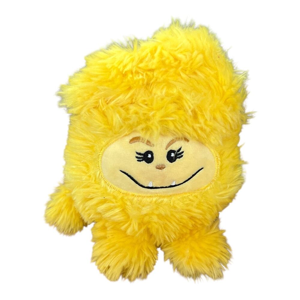 Gigglescape Yellow Monster Plush Target New With Tags Fuzzy Stuffed Toy